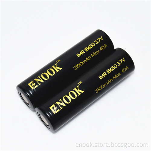 High Drain Battery Enook 3100mAh lithium battery